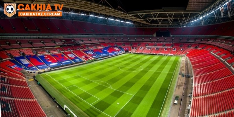 Sân vận động đẹp nhất bóng đá Anh chính là sân Wembley